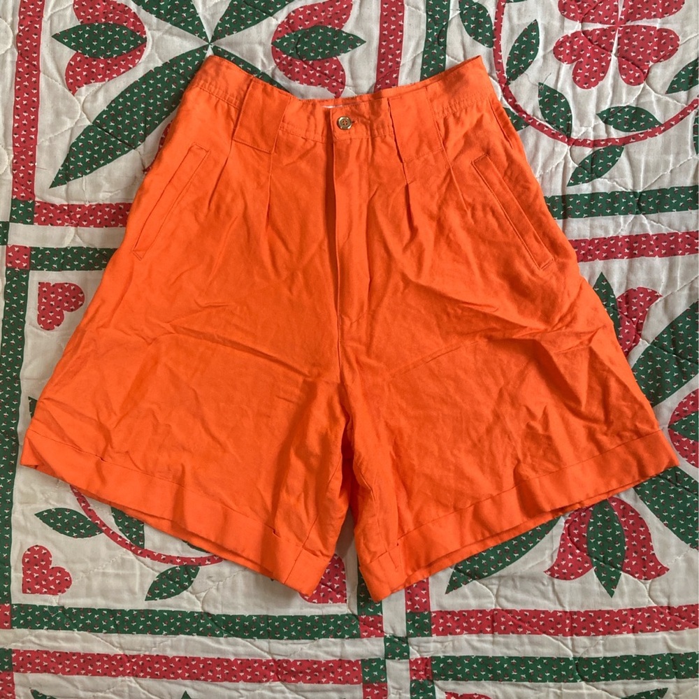 Vintage orange shorts